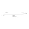 Трековый магнитный светильник Arte Lamp Linea A4692PL-1BK