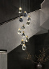 Подвесной светильник Delight Collection Crystal rock MD-020B-11 gold