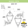 Уличный настенный светильник Fumagalli BISSO/CEFA U23.131.000.WYE27