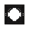 Рамка пластиковая на 1 пост Arlight FRM-TENDO-PL-1-BK 053836