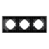 Рамка на 3 поста из натурального дерева Arlight FRM-XSILO-WD-3-SNL 051276