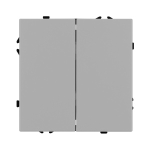 Выключатель проходной 2 кл софт-тач никель Arlight SWT-MKP2-SFPL-IS (250V, 10A) 059423(1)