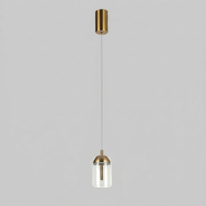 Подвесной светильник Eurosvet Palm 201056/1 LED латунь a072228