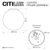 Потолочный светильник Citilux Ron CL941D25B2