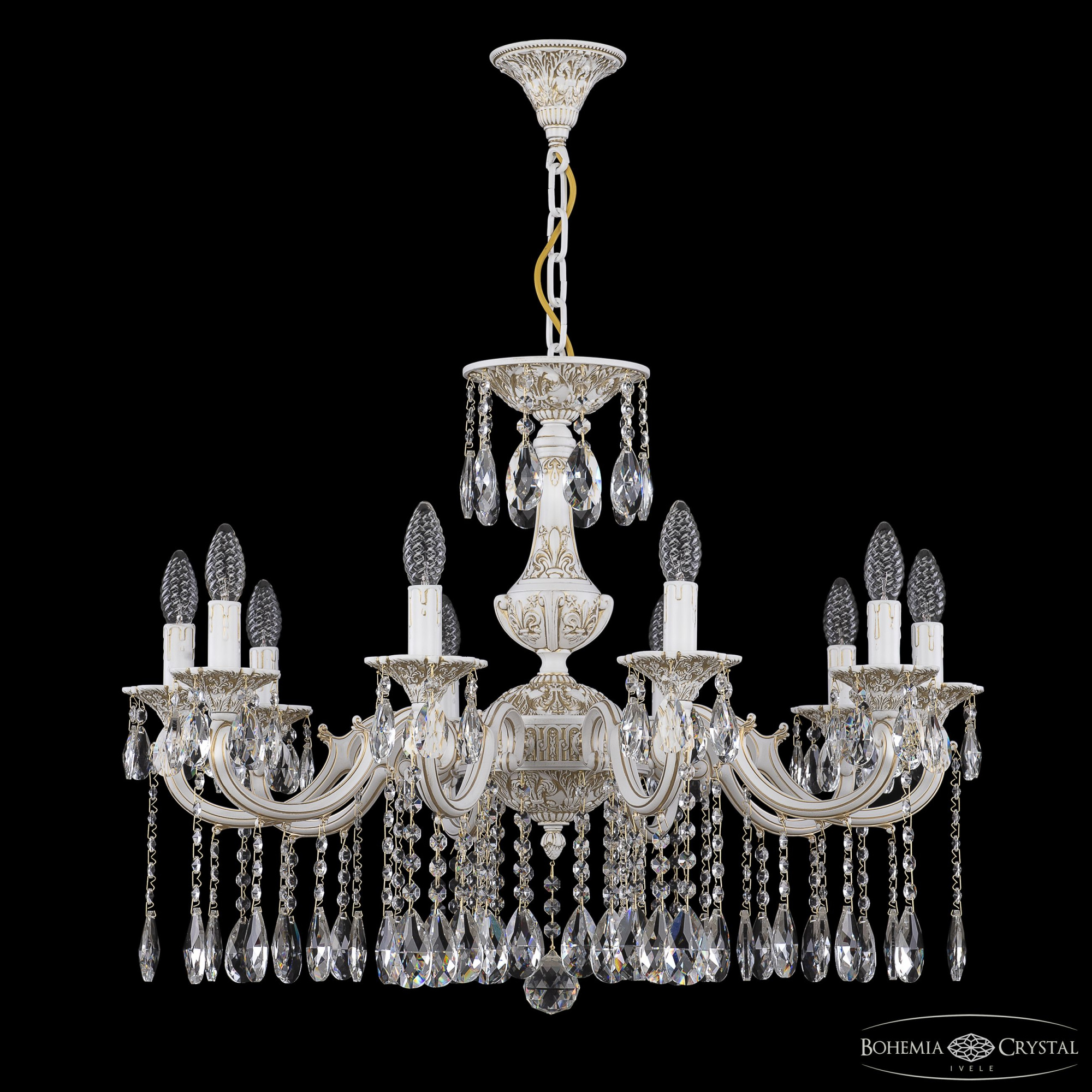 Подвесная люстра Bohemia Ivele Crystal AL78101/10/250 A WMG