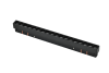 Трековый магнитный светильник iLedex Vision 4822-002-L350-18W-38DG-3000K-BK