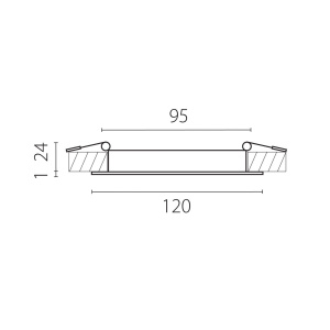 Светодиодная панель Lightstar Zocco 223104-XS