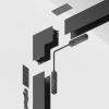 Коннектор для трека Maytoni Technical Accessories for tracks Gravity TRX010ICL-21B