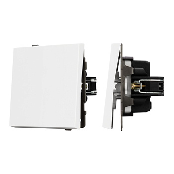 Механизм звонкового выключателя Arlight SWT-TENDO-MKR1-PL-WH (230V, 10A) 054142