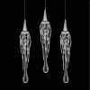 Подвесной светильник Delight Collection Goddess Tears P68009L-3 chrome