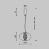 Подвесной светильник Maytoni Memetics MOD406PL-L8W3K