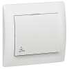 Переключатель одноклавишный на 2 направления Legrand Galea Life 10A 250V IP44 белый 771020
