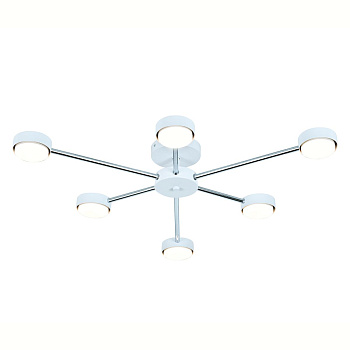 Потолочный светильник Escada Luminix 120008/6R White/Chrome ES0000095