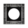 Рамка 1-местная алюминиевая Arlight FRM-PRESTO-ALR-1-GR 043877