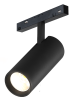 Трековый магнитный светильник iLedex Vision 4822-007-D75-30W-38DG-3000K-BK