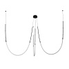 Подвесная люстра Arte Lamp Klimt A2850SP-38BK