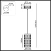 Подвесной светильник Odeon Light L-Vision Lulu 5452/5L