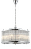 Подвесная люстра Crystal Lux Tadeo TADEO SP6 D600 CHROME/TRANSPARENTE