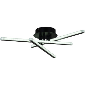 Потолочная люстра Reluce 08855-3.3-03C BK+GY