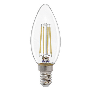 Филаментная светодиодная лампа General GLDEN-CS-10-230-E14-4500 649907