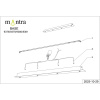 Основание потолочное 4L Mantra Modular Light Florones 9378