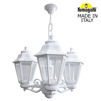 Уличный подвесной светильник Fumagalli SICHEM/ANNA 3L E22.120.S30.WXE27