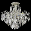 Потолочный светильник Crystal Lux ESMIRALDA PL4 SILVER
