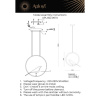 Подвесной светодиодный светильник Aployt Astor APL.822.06.10
