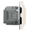 Выключатель карточный Stekker Эмили RSW40-5114-08 кашемир, soft touch 50702