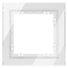 Рамка на 1 пост Voltum S70 VLS110101 (белый, стекло)