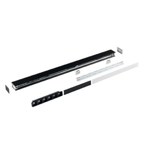 Подвесной светодиодный светильник Ideal Lux Fluo Wide 1800 4000K Black 192628