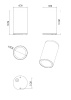 Уличный потолочный светильник Arte Lamp Torcular A1807PF-1BK