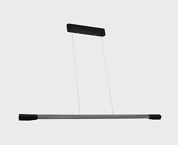 Линейный подвесной светильник Italline IT013-6020 black/silver 3000K