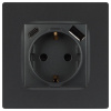 Розетка со шторками с USB type-A+C Эра 12-4108-12 Б0067700