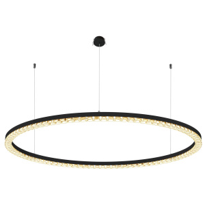 Подвесная люстра Arlight SP-DIAMOND-R1250-80W Warm3000 (BK, 45 deg, 230V, TRIAC) 054491