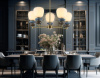 Люстра на штанге Ambrella Light High Light Ceramo Modern LH53164