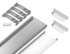 Алюминиевый накладной профиль Ambrella Light Alum Profile GP1500AL