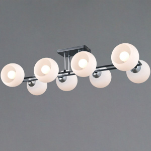 Потолочная люстра Illumico IL0791-8CSQ-25 BK CR TRENTO