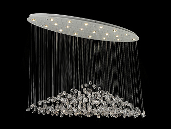 Потолочная люстра Newport 8230/140 С oval white clear М0071679