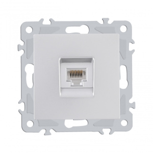 Розетка RJ45 Arte Milano 206.45-1.silver