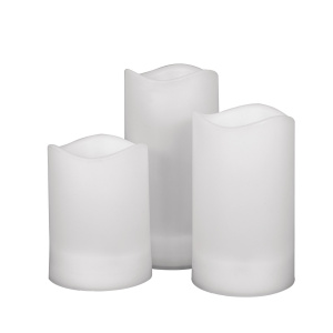 Садовый светильник на солнечной батарее Uniel USL-S-816/PT150 CANDLE SET3 UL-00009381