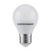 Лампа светодиодная Elektrostandard E27 7W 3300K груша матовая 4690389055256