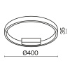 Потолочный светильник Maytoni Rim MOD058CL-L25BSK