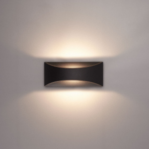 Уличный настенный светильник Arte Lamp Dino A8288AL-1BK