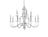 Подвесная люстра Newport Vanessa 3878+4/С nickel М0070882