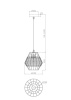 Подвесной светильник Freya Shape FR5335PL-01B1