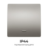 Выключатель кинетический 1кл., IP44, 2,4 ГГц, Smart, сер. Apeyron 04-78
