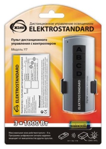 Пульт управления для электроустановки Elektrostandard Пульт управления Y7 (3 канала)