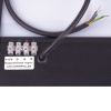 Светодиодная панель Uniel UL-00012597 ULO-K16B 2x22W/4000K/L100 5W/RGB IP44 BLACK
