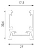 Шинопровод накладной Lumker SY-LINK-20S1S-2.5-BL 019274